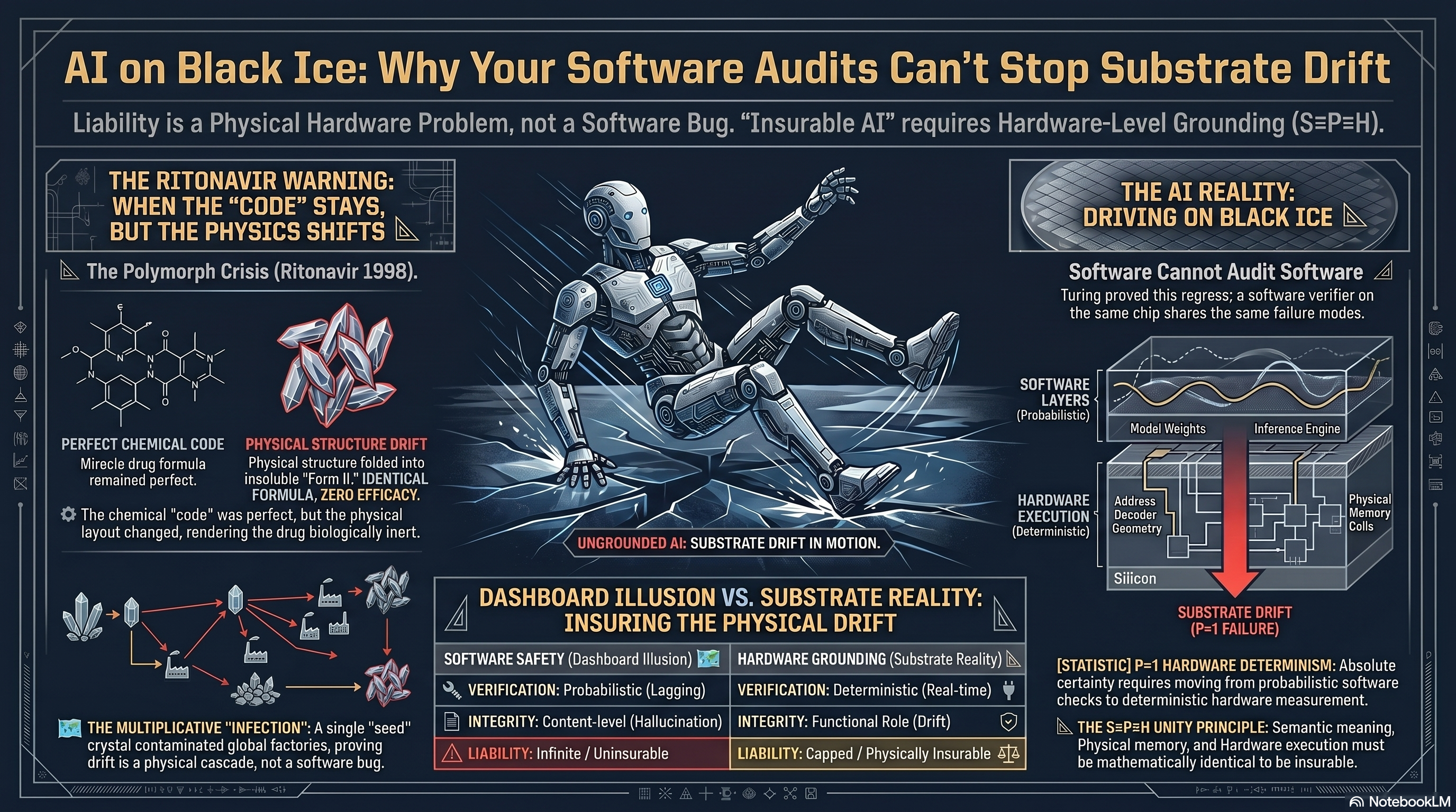 AI ON BLACK ICE: WHY YOUR SOFTWARE AUDITS CAN'T STOP SUBSTRATE DRIFT