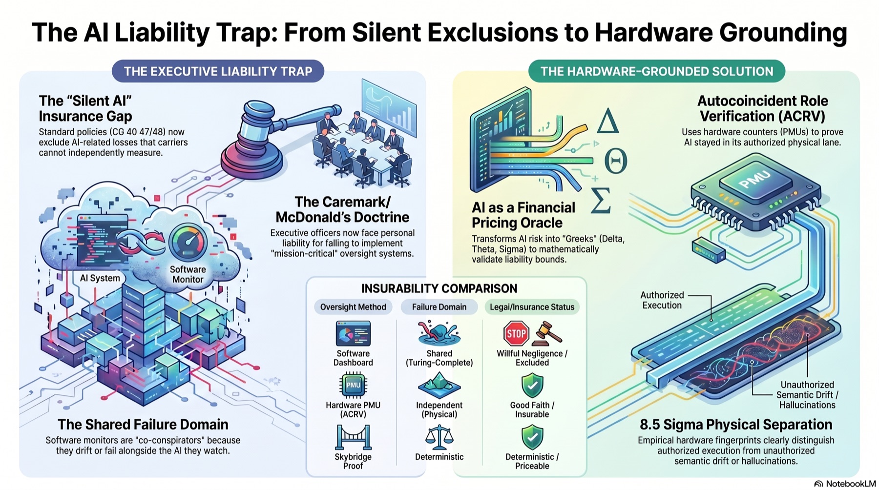 The AI Liability Trap: From Silent Exclusions to Hardware Grounding