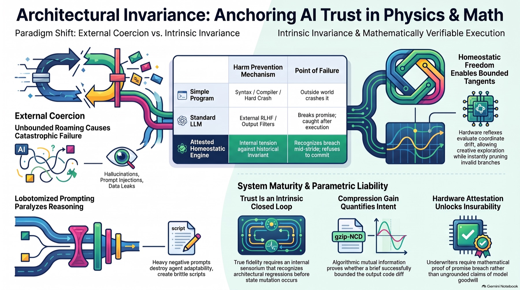 Architectural Invariance: Anchoring AI Trust in Physics & Math