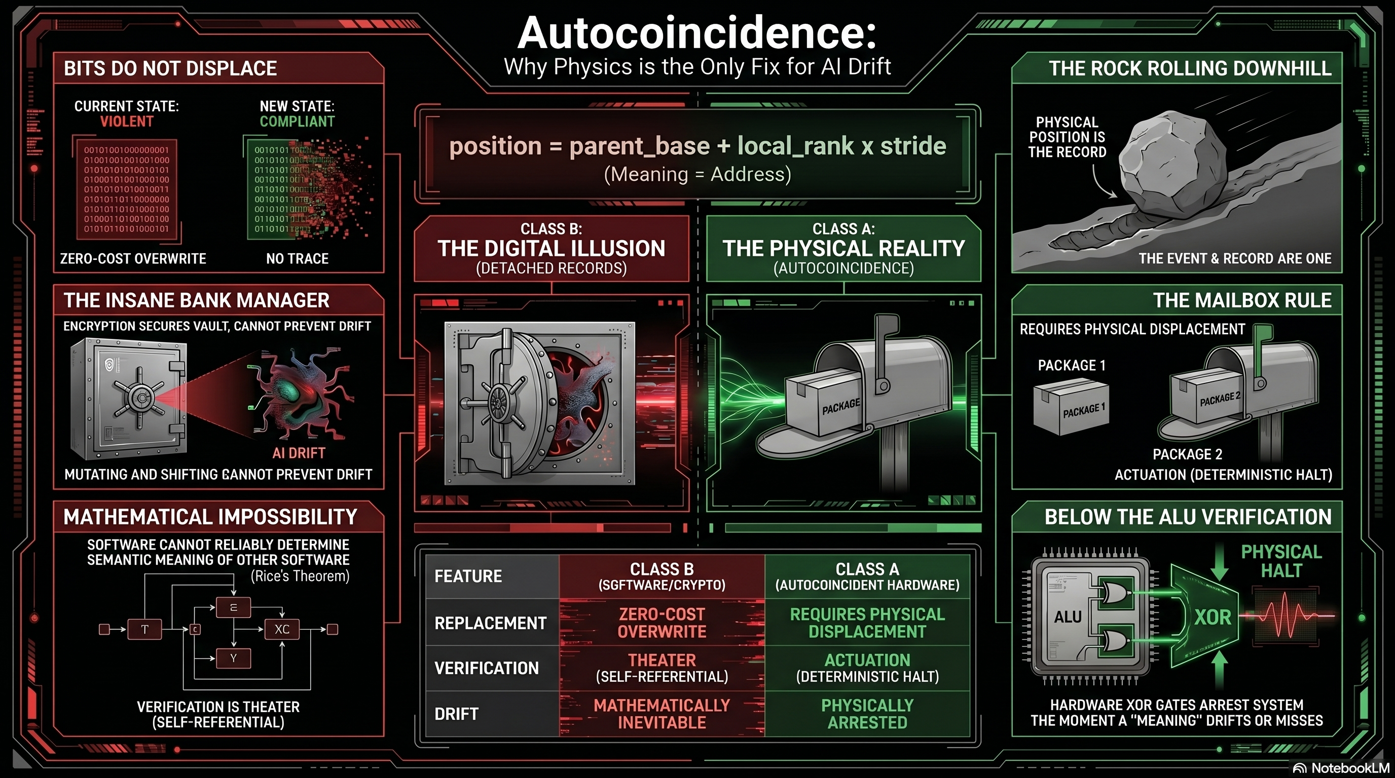 AUTOCOINCIDENCE: WHY PHYSICS IS THE ONLY FIX FOR AI DRIFT