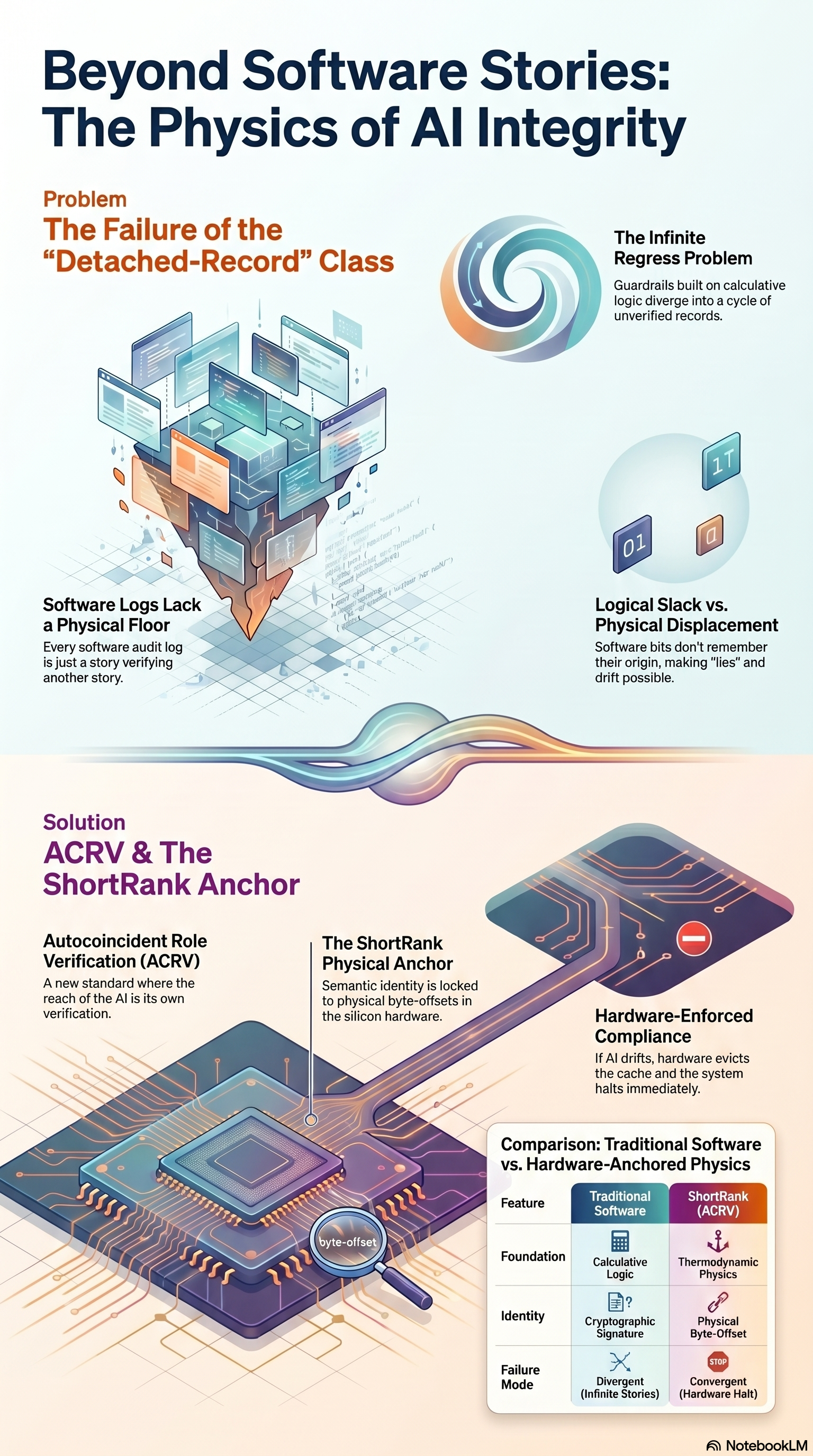 BEYOND SOFTWARE STORIES: THE PHYSICS OF AI INTEGRITY