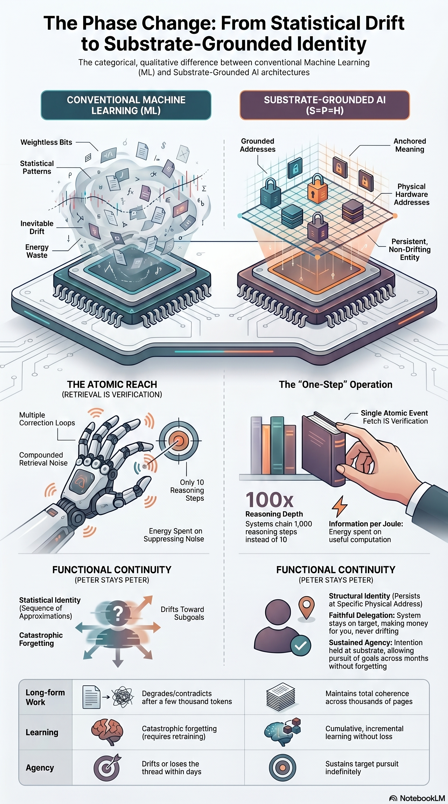THE PHASE CHANGE: FROM STATISTICAL DRIFT TO SUBSTRATE-GROUNDED IDENTITY