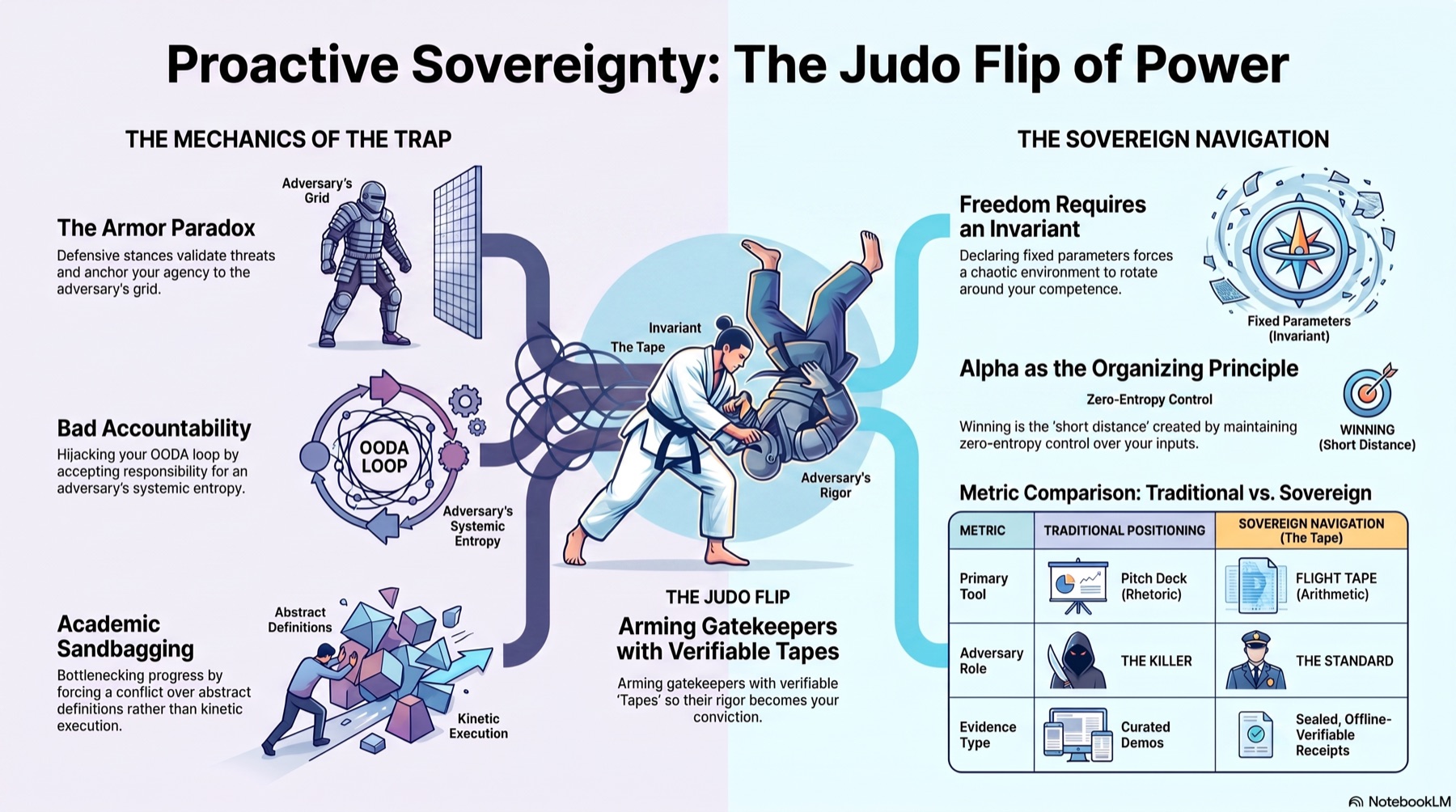 Proactive Sovereignty: The Judo Flip of Power