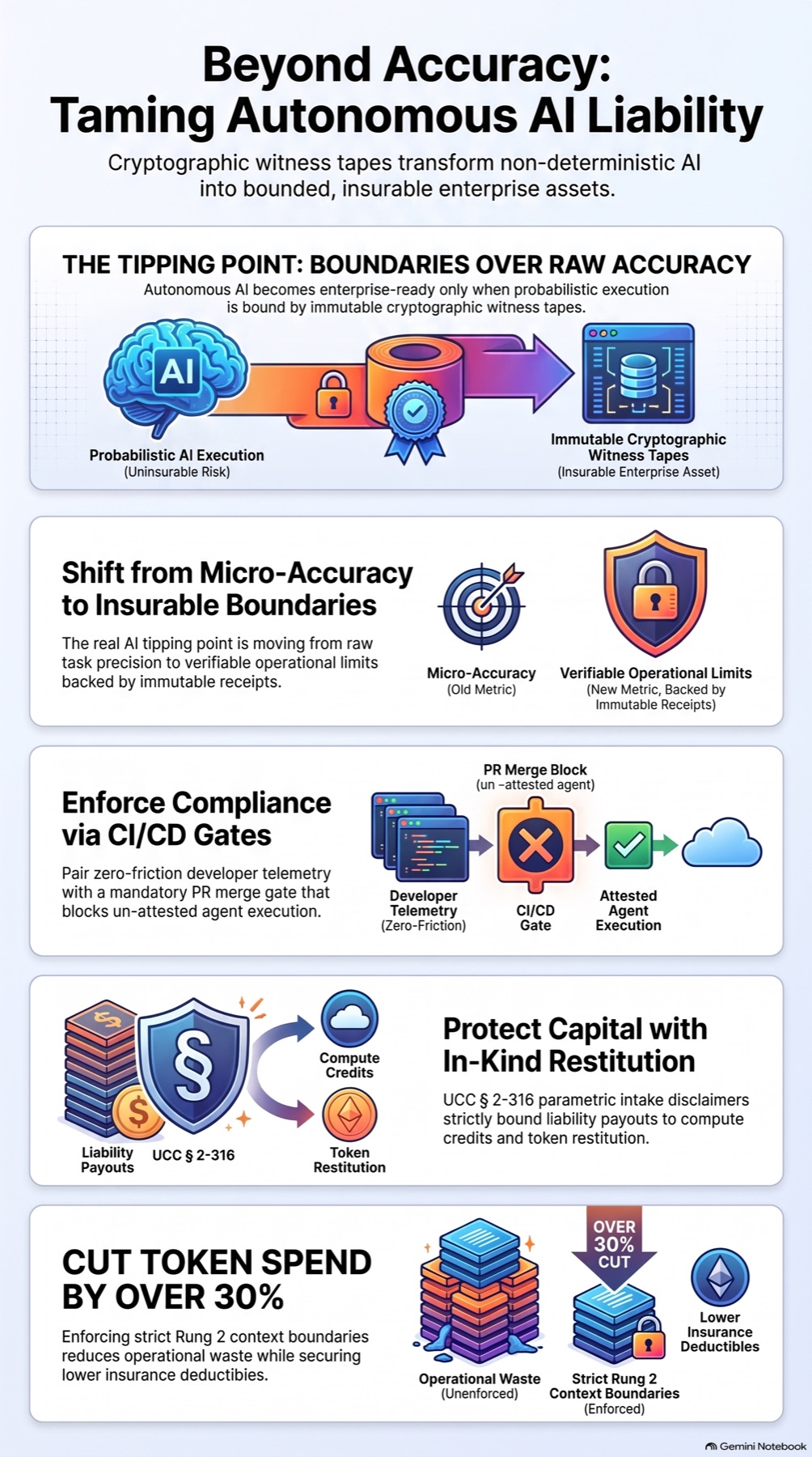 Beyond Accuracy: Taming Autonomous AI Liability