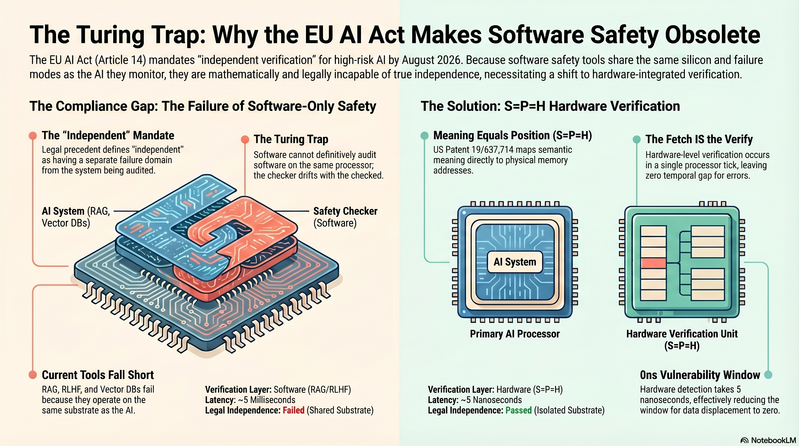 THE TURING TRAP: WHY THE EU AI ACT MAKES SOFTWARE SAFETY OBSOLETE